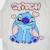 Pyjama fille lilo & stitch Écru+Violet clair 6 - vertbaudet enfant 