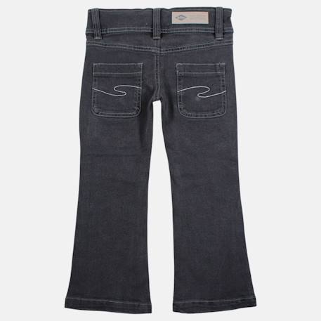 Jeans fille Bleu used+Gris délavé 7 - vertbaudet enfant 