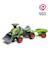 Porteur tractopelle claas 1er âge avec roues silencieuses et remorque Vert claas 4 - vertbaudet enfant 