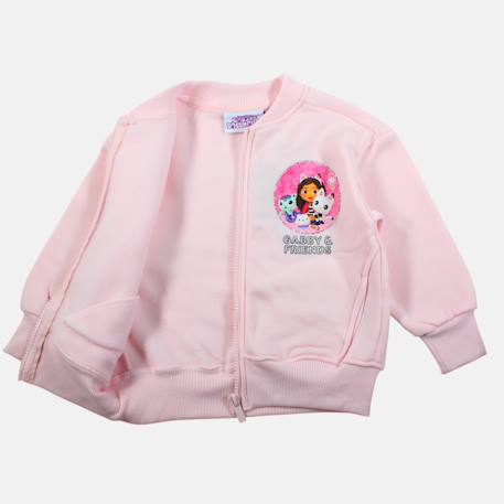 Veste fille gabby Rose fuchsia+Rose pâle 8 - vertbaudet enfant 