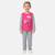 Pyjama manches longues imprimé fleurs fille Bleu marine+Fushia+Rosatre+Rose fuchsia 15 - vertbaudet enfant 