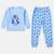 Pyjama polaire fille lilo & stitch Bleu ciel 4 - vertbaudet enfant 