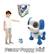Power puppy mini - chien robot Bleu 3 - vertbaudet enfant 