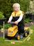 Porteur tracteur avec remorque Blanc et rose+Jaune jcb+Rouge et bleu+Vert claas 11 - vertbaudet enfant 