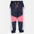 Pantalon de jogging fille Bleu marine+Corail+Gris 3 - vertbaudet enfant 