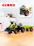 Porteur tractopelle claas 1er âge avec roues silencieuses et remorque Vert claas 5 - vertbaudet enfant 