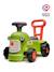 Porteur Tracteur avec barre d'aide à la marche ergonomique Rouge+Vert claas+Vert vintage 10 - vertbaudet enfant 