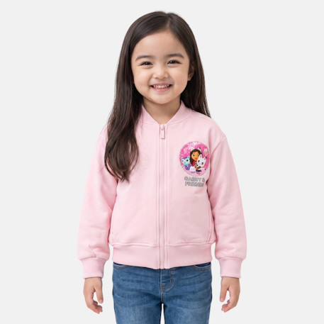 Veste fille gabby Rose fuchsia+Rose pâle 5 - vertbaudet enfant 