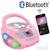 Lecteur cd portable bluetooth licorne ROSE 4 - vertbaudet enfant 