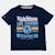 T-shirt manches courtes imprimé, col rond Beige+Bleu marine+Gris clair+Vert kaki 7 - vertbaudet enfant 