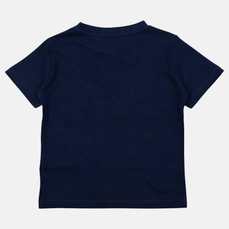 T-shirt manches courtes imprimé, col rond Beige+Bleu marine+Gris clair+Vert kaki 8 - vertbaudet enfant 
