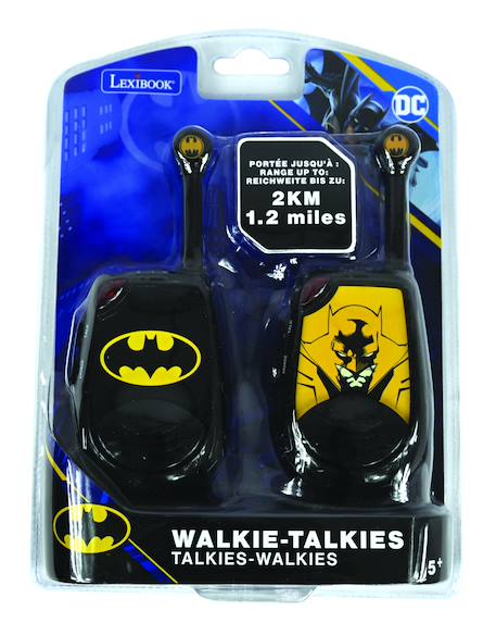 Talkie-walkies batman portée 2km fonction morse Noir 5 - vertbaudet enfant 