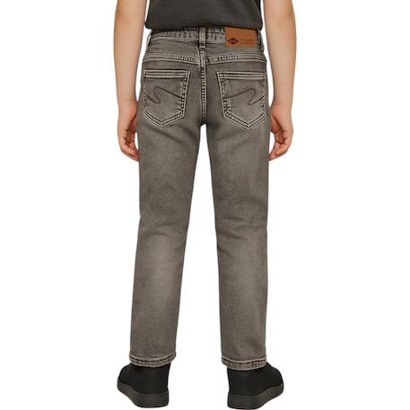 Jeans enfant garçon Bleu stone+Gris délavé 7 - vertbaudet enfant 