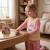 Pyjama manches longues imprimé fleurs fille Bleu marine+Fushia+Rosatre+Rose fuchsia 11 - vertbaudet enfant 