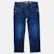 Jean slim 5 poches, coupe droite Bleu brut 4 - vertbaudet enfant 