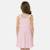 Robe sans manches imprimée, col rond Corail+Rose fuchsia+Rose pâle 8 - vertbaudet enfant 