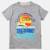 T-shirt manches courtes imprimé, col rond Bleu ciel+Gris clair+Jaune pâle+Marine 8 - vertbaudet enfant 