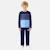 Pyjama manches longues imprimé garçon Bleu marine+Noir+Sable+Vert kaki 1 - vertbaudet enfant 