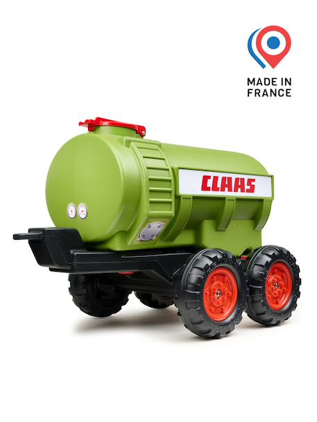 Remorque citerne Claas grande capacité avec Robinet et épandeur,  capacité 30l,  100% Fabriqué en France Vert claas 4 - vertbaudet enfant 