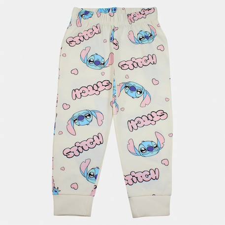 Pyjama fille lilo & stitch Écru+Violet clair 5 - vertbaudet enfant 