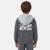 Sweat à capuche garçon sonic Gris anthracite 3 - vertbaudet enfant 