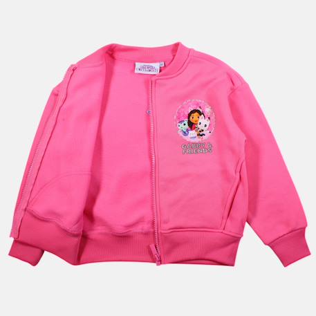Veste fille gabby Rose fuchsia+Rose pâle 4 - vertbaudet enfant 