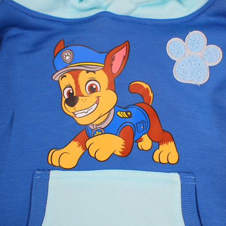 Sweat à capuche garçon pat patrouille Bleu roi 5 - vertbaudet enfant 