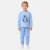 Pyjama polaire fille lilo & stitch Bleu ciel 1 - vertbaudet enfant 