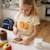 T-shirt manches courtes avec dessin Corail+Jaune pâle+Rose 7 - vertbaudet enfant 