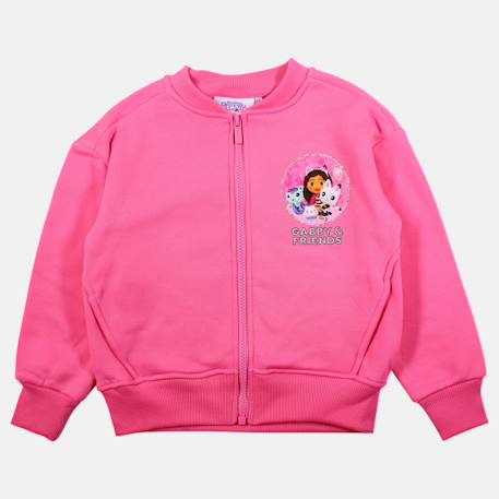 Veste fille gabby Rose fuchsia+Rose pâle 3 - vertbaudet enfant 