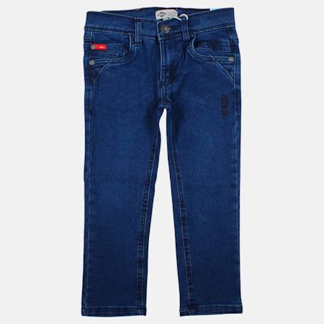 Jeans enfant garçon Bleu stone+Gris délavé 3 - vertbaudet enfant 