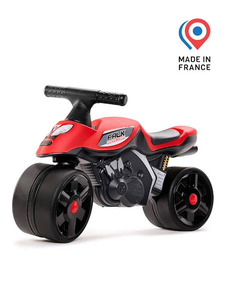 Draisienne baby moto à roues silencieuses Rouge 4 - vertbaudet enfant 