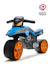 Draisienne moto street avec roues silencieuses Bleu hot wheels+Gris anthracite et orange+Rouge corail+Vert bud racing 4 - vertbaudet enfant 