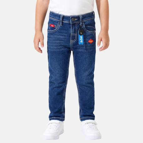 Jeans enfant garçon Bleu brut 1 - vertbaudet enfant 