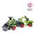 Porteur tracteur Claas  avec pelle frontale, excavatrice et remorque Vert claas 4 - vertbaudet enfant 