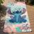 Serviette de plage imprimée grand format lilo & stitch Turquoise 2 - vertbaudet enfant 