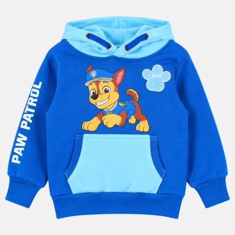 Sweat à capuche garçon pat patrouille Bleu roi 4 - vertbaudet enfant 