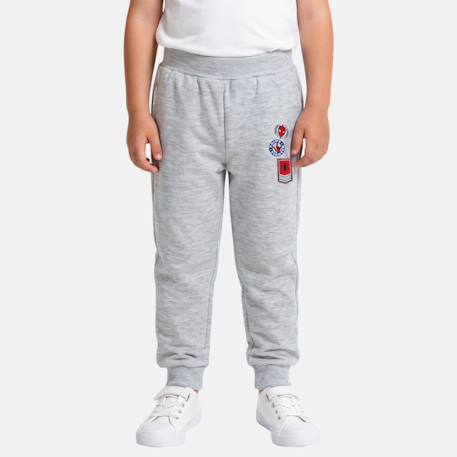 Pantalon de jogging garçon spiderman Bleu marine+Gris clair 6 - vertbaudet enfant 