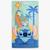 Serviette de plage imprimée grand format lilo & stitch Vert menthe 1 - vertbaudet enfant 