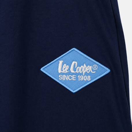 Pyjama manches longues imprimé garçon Bleu marine+Noir+Sable+Vert kaki 5 - vertbaudet enfant 