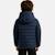 Doudoune matelassée zippée à capuche Bleu marine 2 - vertbaudet enfant 