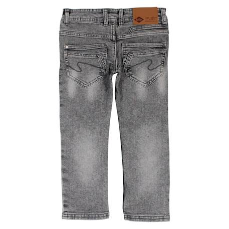 Jeans enfant garçon Bleu stone+Gris délavé 9 - vertbaudet enfant 