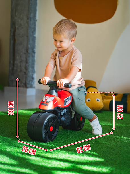 Draisienne baby moto à roues silencieuses Rouge 5 - vertbaudet enfant 