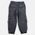 Jean cargo coupe ample, taille à cordon Bleu délavé+Noir délavé 9 - vertbaudet enfant 