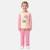 Pyjama manches longues imprimé fleurs fille Bleu marine+Fushia+Rosatre+Rose fuchsia 10 - vertbaudet enfant 