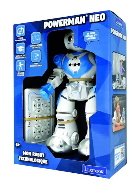 Powerman neo robot interactif français Blanc 5 - vertbaudet enfant 