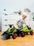 Porteur tracteur Claas  avec pelle frontale, excavatrice et remorque Vert claas 2 - vertbaudet enfant 