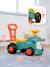 Porteur Tracteur avec barre d'aide à la marche ergonomique Rouge+Vert claas+Vert vintage 17 - vertbaudet enfant 
