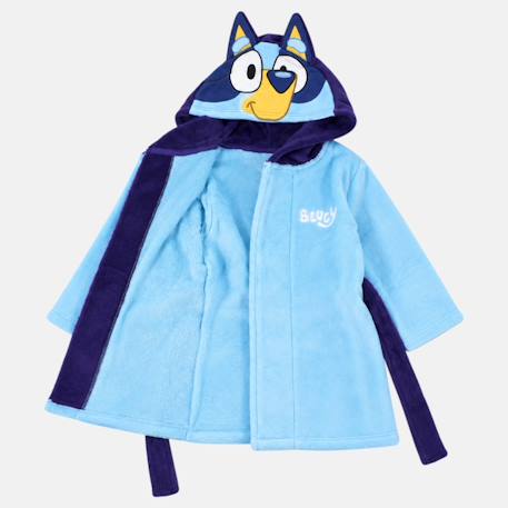 Peignoir avec capuche garçon bluey Bleu ciel 6 - vertbaudet enfant 