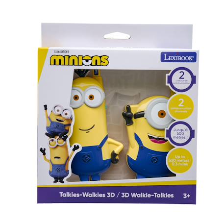 Talkies-walkies minions 3d Jaune 2 - vertbaudet enfant 